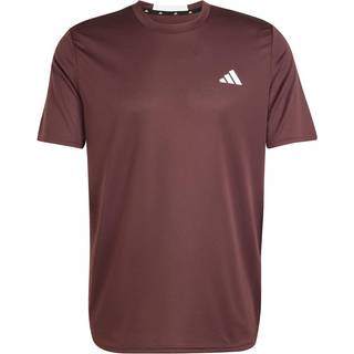 Train Essentials Structure T-Shirt - Pure Ruby / Grey Six