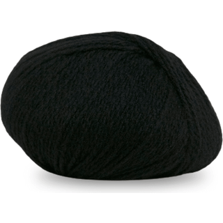 Hjerte Fine, Highland Fine Wool fra Hjertegarn i mange farver - 500 sort - 100% Fine Highland Wool
