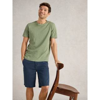 White Stuff White Stuff Green 100% Cotton Abersoch Short Sleeve T-Shirt