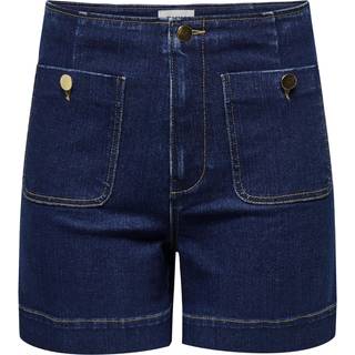 Onlmadeline Høj Talje Regular Fit Denim-shorts