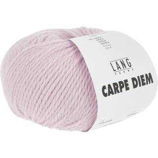 Lang Yarns Carpe Diem 0109 Indhold: 70% Extrafine ny merinould, 30% alpaca Vægt/længde: 50 g = 90 meter Anbefalede pinde: 6 mm Strikkefasthed: 10 x 10 cm = 16 m x 22 p Vask: Maskinvask 30 °c / Tåler ikke tørretumbling.