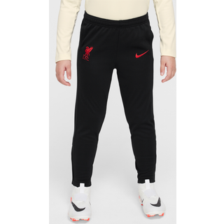 Maskinstrikkede Liverpool FC Academy Pro Special Edition Nike Dri-FIT-fodboldbukser til mindre børn - sort