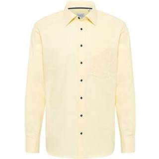 MODERN FIT Shirt in yellow structured