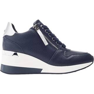Moda in Pelle Moda in Pelle Blue Caspia Lace-Up Wedge Trainers