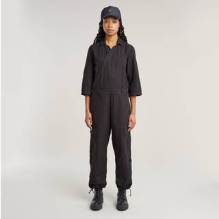 Wrap Jumpsuit - Grey - Women