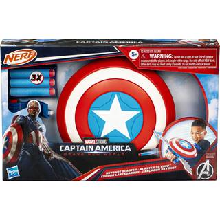 NERF Marvel Captain America Brave New World Skyshot Blaster