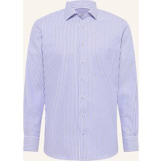 MODERN FIT Shirt in blue striped