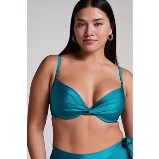Hunkemöller Aqua bikinitop blå - 70D