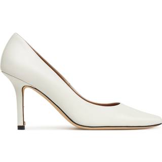 Pumps i læder med dobbelt B-monogram