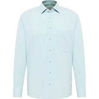 COMFORT FIT Shirt in green plain