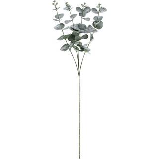 1 stk. Kunstig eucalyptus gren, 60 cm - naturtro og holdbar til festlig dekoration