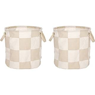 OYOY Chess opbevaringskurve medium 2-pak Clay-offwhite