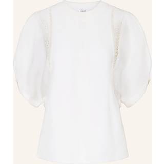 Reiss Reiss Cream Harlowe Lace-Insert T-Shirt