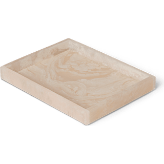 Ferm Living Mist dekorationsbakke 15x20 cm Pearl