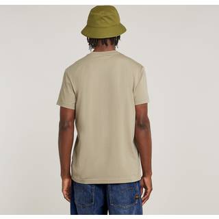 Shadow Woven Camo Pocket T-Shirt - Beige - Men