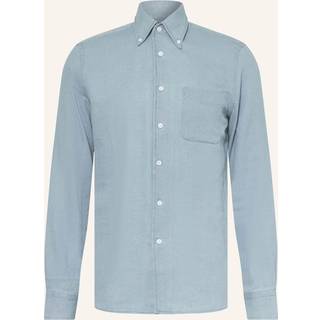 Reiss Minoa Bomuld-Piqué Button-Down Chambray SkjorterXX-Large
