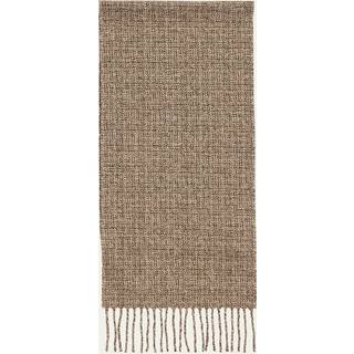 Loro Piana Moulin cashmere tweed scarf - brown - One Size