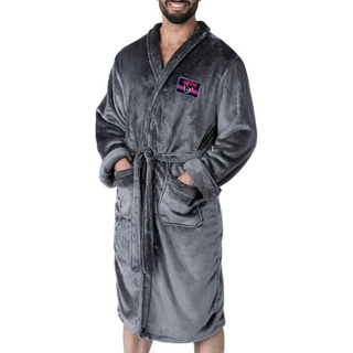 Northwest NFL Houston Texans Silk Touch Bath Robe Large/X-Large Rollout Charcoal