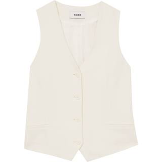 Reiss Devon Hør Blend Knapper Vest44