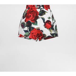 Dolce&Gabbana Floral cotton shorts - multicoloured - M