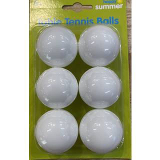 Happy Summer Bordtennisbolde 6-pak