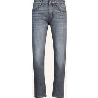 Delaware-jeans med slim fit i forvasket denim med stræk