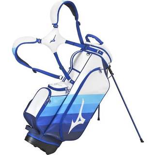 Mizuno Tour LW Stand Bag - Blue/White/Light Blue