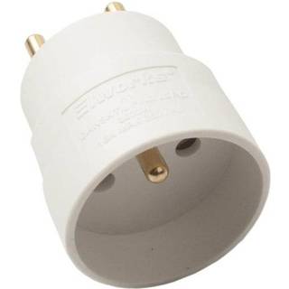 Adapterstik schuko/dansk for hvidevarer