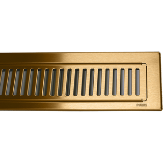 Purus rist/ramme Line RIB 800 mm i messing