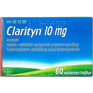 Clarityn 10 mg 60 stk Tabletter