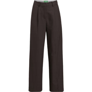 JJXX - Jxellis Wide Hw Pant - Damebukser - Seal Brown - S