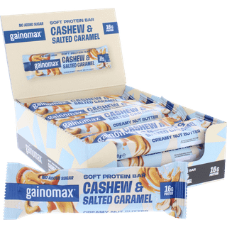 Gainomax Protein Bar Cashew & Salted Caramel 15-pak