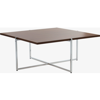 CHARD sofabord 80x80 cm - Brun
