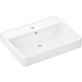 hansgrohe Xanuia Q bordmonteret håndvask 65x48cm m/hh m/overløb hvid