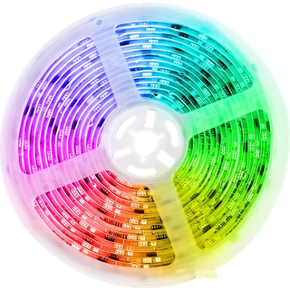 Deltaco Smart - light strip - LED - 18 W - RGBIC - 4000 K - white