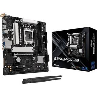 ASRock B860M-X WiFi Bundkort - Intel B860 - Intel LGA1851 socket - DDR5 RAM - Micro-ATX
