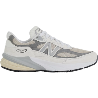 New Balance Unisex Made in USA 990v6 i Grå Suede/Mesh, Størrelse 37