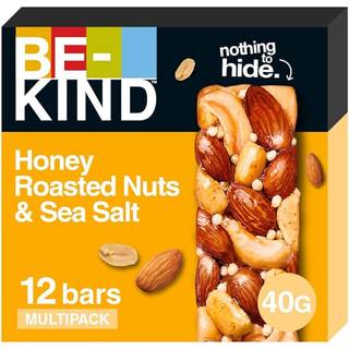 12 x BeKind Core Bar 40 g Honey Roasted Nuts & Sea Salt