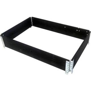 Gardenlife Højbed Ramme 80x120 - Sort - 138436 ✓ På lager - klar til levering og afhentning