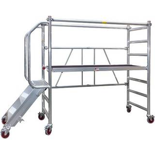 JUMBO stillads Foldestillads m/trappe 178 x 74 cm | 1,00 / 3,00 m (1897156)