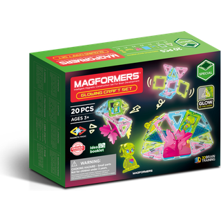 Magformers Glowing Craft Byggesæt 20 Dele