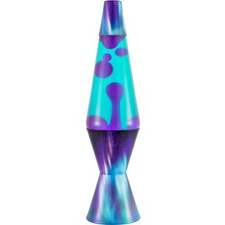Lava Lamp 37cm Purple/Teal Aurora Borealis Base