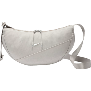 Taske Nike Aura Crescent 4L Crossbody Bag College Grey/ College Grey/ Matte Silver 4 l - Matte Silver - 4 l