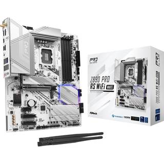 ASRock Z890 PRO RS WIFI WHITE Bundkort - Intel Z890 - Intel LGA1851 socket - DDR5 RAM - ATX