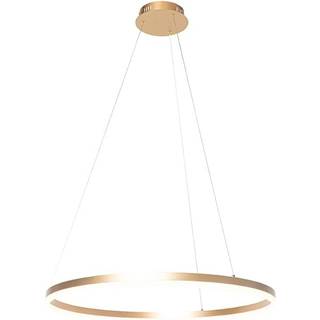 Guld pendellampe 80 cm inkl. LED 3-trins dæmpbar - Girello