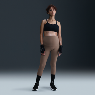 Nike One Maternity Tights Str. M Brun