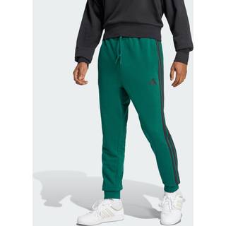 Essential 3-Stripes French Terry bukser - Collegiate Green / Black - 2XL