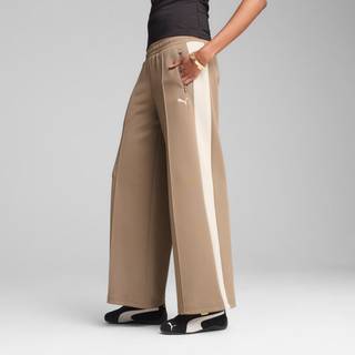 Puma Puma Brown Womens T7 Low Rise Track Pants