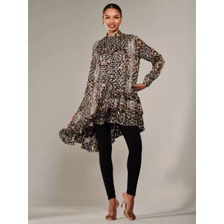 Jolie Moi Jolie Moi Dyppet Hem Skjorter Midi Kjole - EU 44 (UK 16)