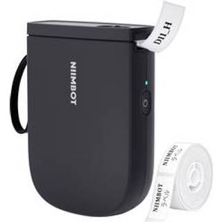 Bærbar termisk etiketprinter, model D11_H, Sort - NIIMBOT